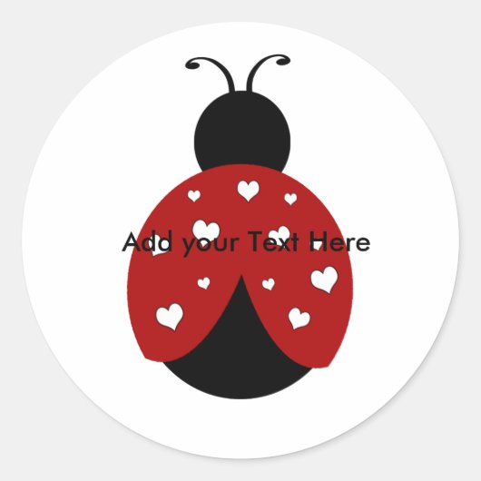 Lady Bug Stickers (Voorkant)