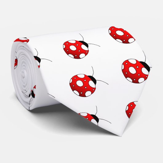 Lady bug stropdas (Opgerold)