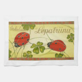 Lady Bug Tea Towel Theedoek (Horizontaal)