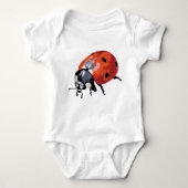 Lady bug tekening Jersey Bodysuit (Voorkant)