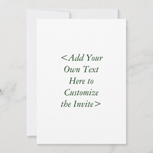 Lady Bug-uitnodiging Kaart (Achterkant)