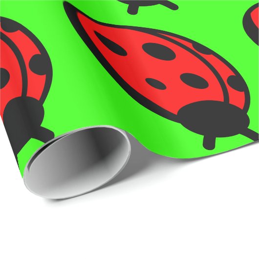 Lady Bug Wrapping Paper Cadeaupapier (Rol Hoek)