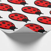 Lady Bug Wrapping Paper Cadeaupapier (Hoek)