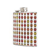 Lady Bugs 1 gevlekte kolf Heupfles (Links)