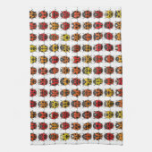 Lady Bugs 1 keukenhanddoek (Verticaal)