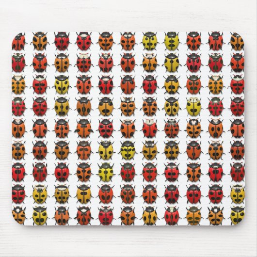 Lady Bugs 1 Mousepad Muismat (Voorkant)