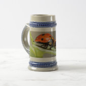 Lady Bugs 22 oz Stein Bierpul (Voorkant links)