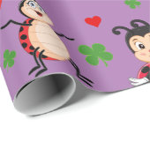 Lady Bugs Cadeaupapier (Rol Hoek)