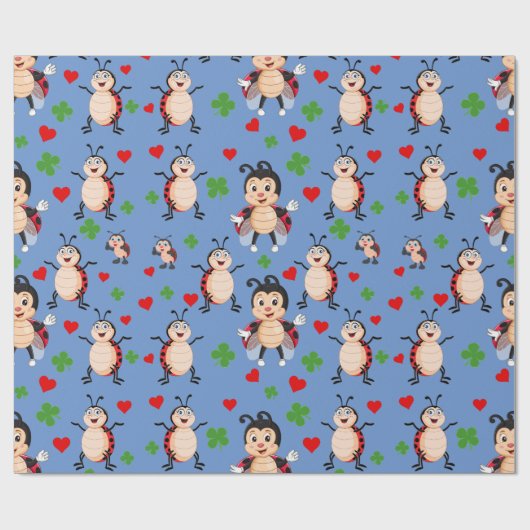 Lady Bugs Cadeaupapier (Vlak)