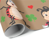 Lady Bugs Cadeaupapier (Rol Hoek)