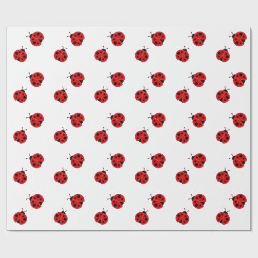 Lady Bugs Cadeaupapier (Vlak)