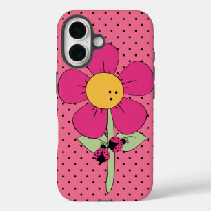 Lady Bugs iPhone 16 Hoesje