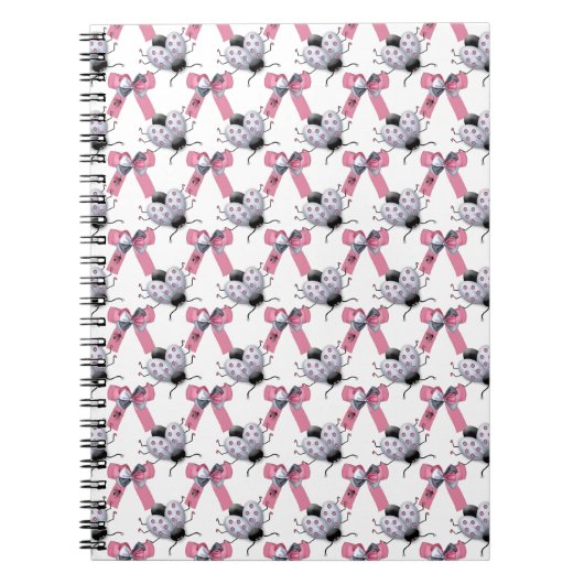Lady Bugs en bogen Notitieboek (Voorkant)