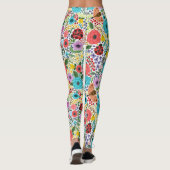 Lady Bugs en Flowers Leggings (Achterkant)