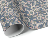 Lady Bugs in Blue Cadeaupapier (Rol Hoek)