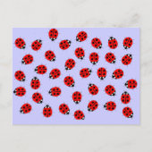 Lady Bugs Items Briefkaart (Voorkant)