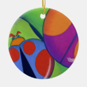 Lady Bugs Keramisch Ornament (Voorkant)