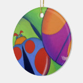 Lady Bugs Keramisch Ornament (Links)