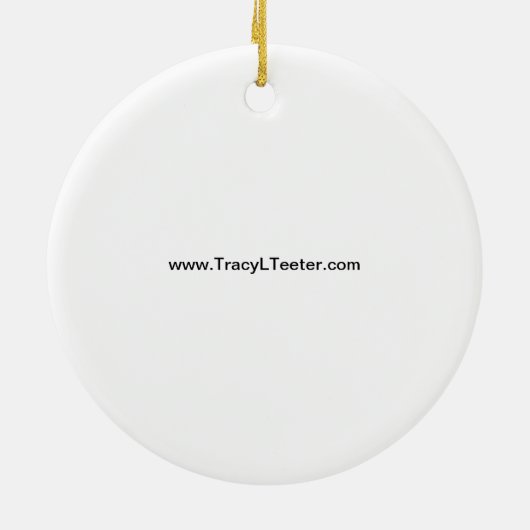 Lady Bugs Keramisch Ornament (Achterkant)