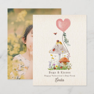 Lady Bugs & Kisses Classroom Valentijn Foto Briefkaart