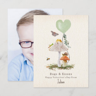 Lady Bugs & Kisses Snail Classroom Valentijn Foto Briefkaart