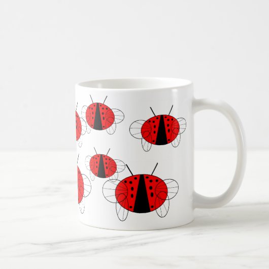 Lady Bugs Koffiemok (Rechts)