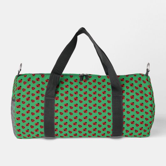 Lady bugs ontwerp all-over print duffel tas (Achterkant)