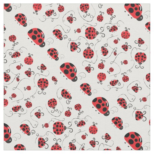 Lady Bugs Overal Stof (Close Up)
