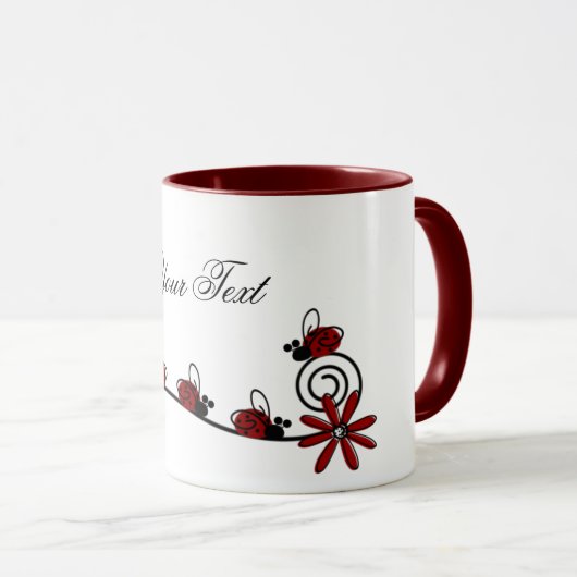 Lady bugs Rules Mok (Voorkant rechts)