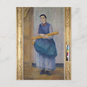 Lady Carrying Bread, 1889 Briefkaart
