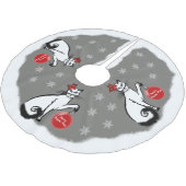 Lady Cat Kerstboom Rok (Gekanteld)