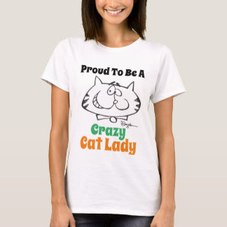 Lady Cat Lover T-shirt