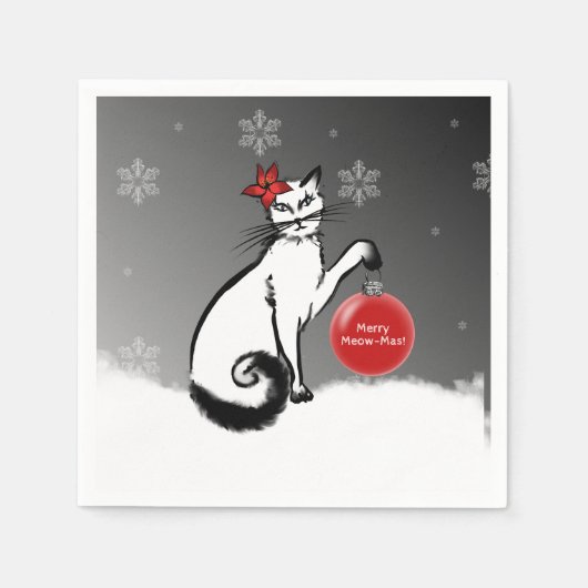 Lady Cat Servet (Voorkant)