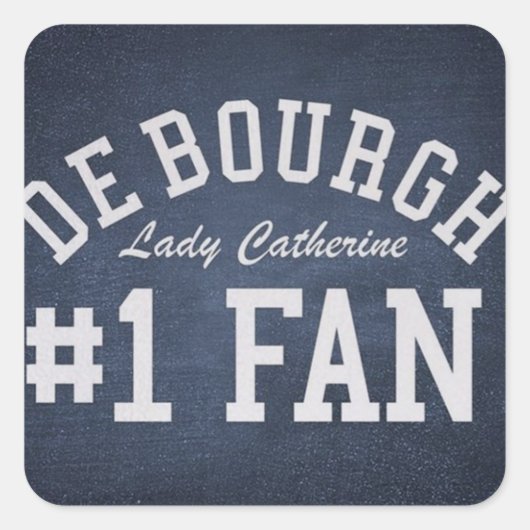 Lady Catherine de Bourgh #1 Fan Vierkante Sticker (Voorkant)