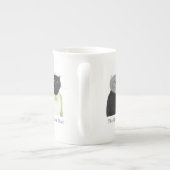 LADY CATS Bone China Mok + Tekst (Achterkant)