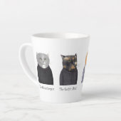 LADY CATS Latte Mok + Tekst (Linkerhoek)