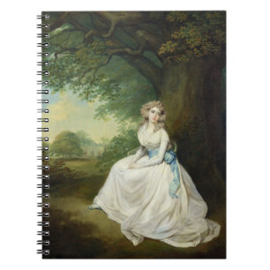 Lady Chambers, c.1789 (olie op canvas) Notitieboek