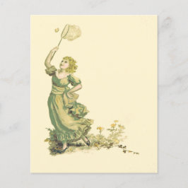  Lady Chasing Butterflies-scrapbook