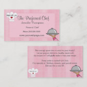 Lady Chef Pet Visitekaartjes (Voorkant / Achterkant)