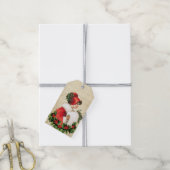  Lady Christmas Gift Label, Elegante Vakantie Cadeaulabel (Met Touw)