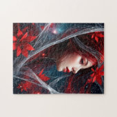 Lady Christmas Legpuzzel (Horizontaal)