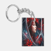 Lady Christmas Sleutelhanger (Voorkant Links)