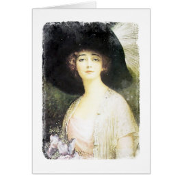  Lady Circa 1910 digitale kunst