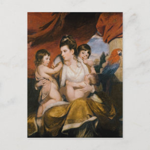 Lady Cockburn en haar Drie Oudste Sons, 1773 Briefkaart