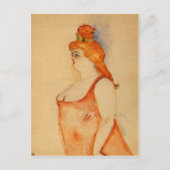 Lady Cocyte van Toulouse-Lautrec Briefkaart (Voorkant)