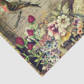  Lady collage Tissuepapier (Detail)