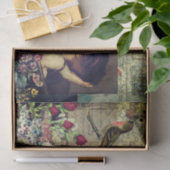  Lady collage Tissuepapier (Geschenk)