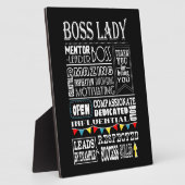 Lady, dank u. fotoplaat (Zijkant)