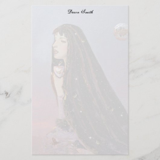Lady Dawn Letter Paper! Briefpapier (Voorkant)