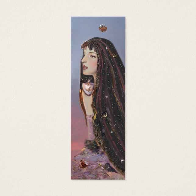 Lady Dawn mini Bladwijzer Mini Visitekaartjes (Voorkant)